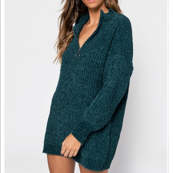 Tobi Chenille Sweater Dress - Picture 2 of 6